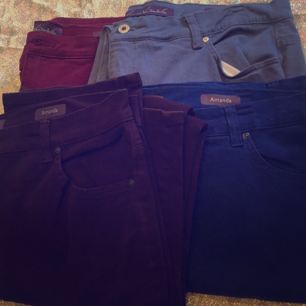 Straight legged Amanda jeans 18W Capris